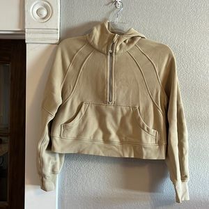 Scuba Oversized Half-Zip Hoodie